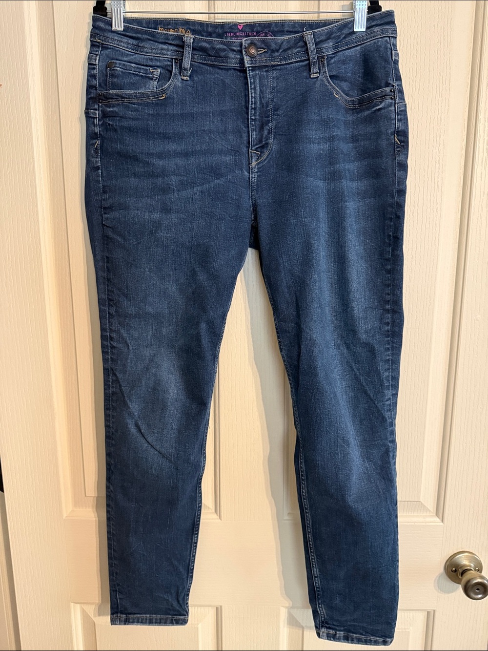 Women’s Lieblingstuck (EU) Mamma Mia Skinny Jeans in Dark Blue Stretch Denim